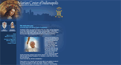 Desktop Screenshot of mariancenterofindianapolis.com